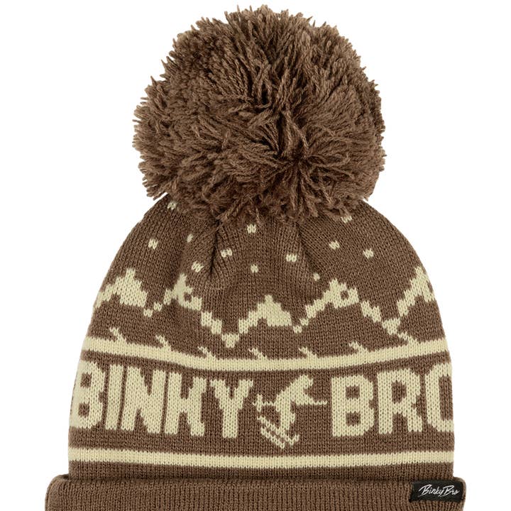 Kids Beanie Solitude Brown for wholesale by BinkyBro