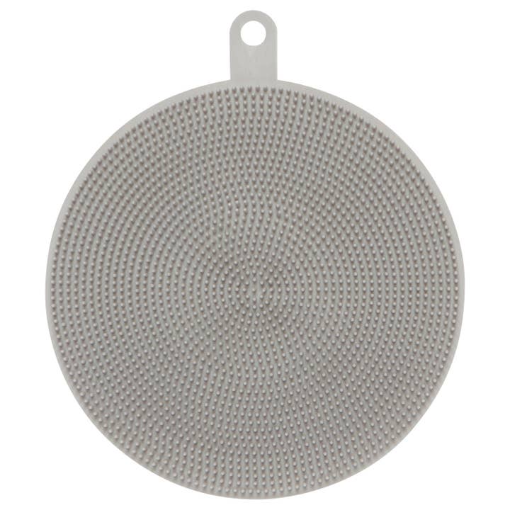 Now Designs by Danica - Wholesale Cleaning Sponge - Scrub Bub Fog Gray Silicone Scrubber