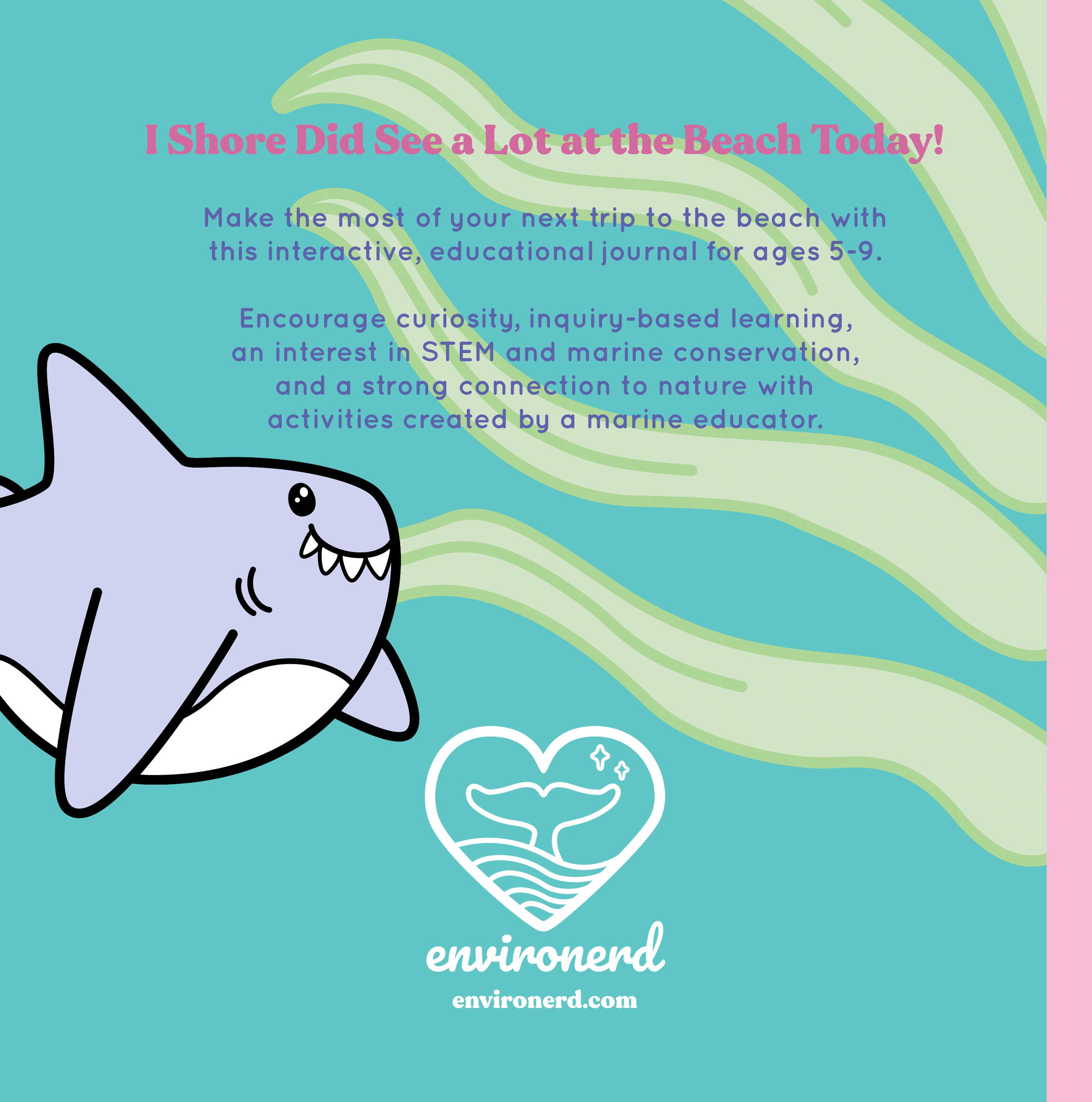 Environerd - Wholesale Early Reader Book (6-8) - Sea Everything: An Ocean Discovery Journal1