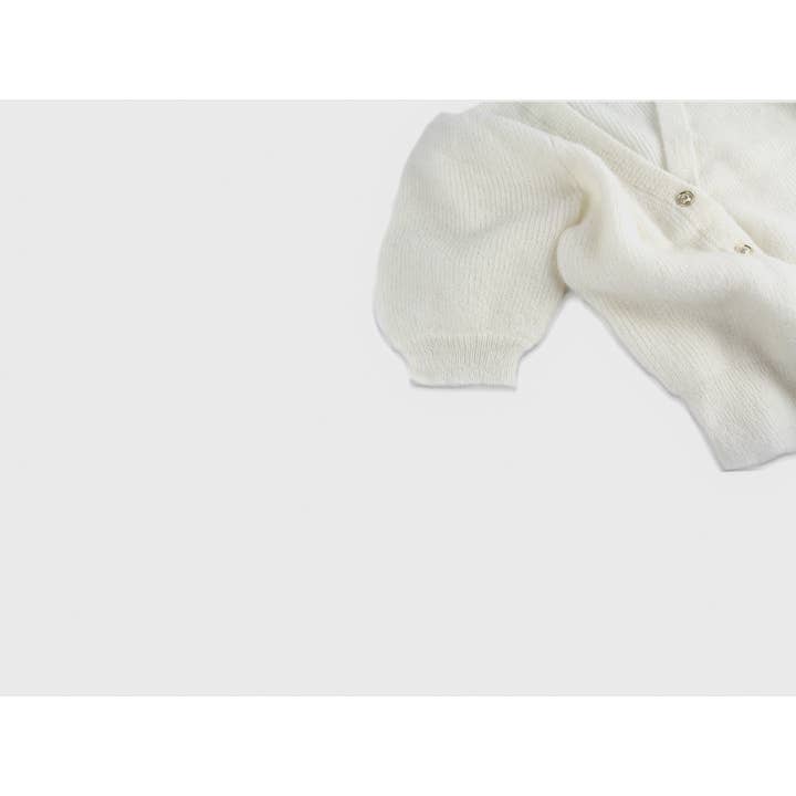 Juniper Theory - Wholesale Knit top – Women's - Mohair Blend Hand-Knitted Short Sleeve Top 7