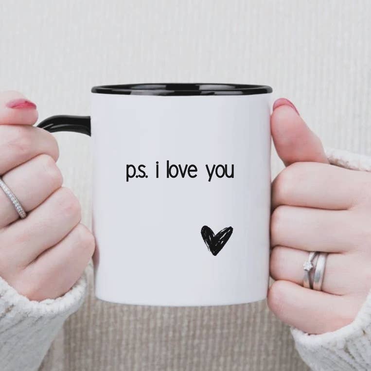 Rustic Avenue - Wholesale Coffee Mug - P.S. I Love You | 15oz Ceramic Mug