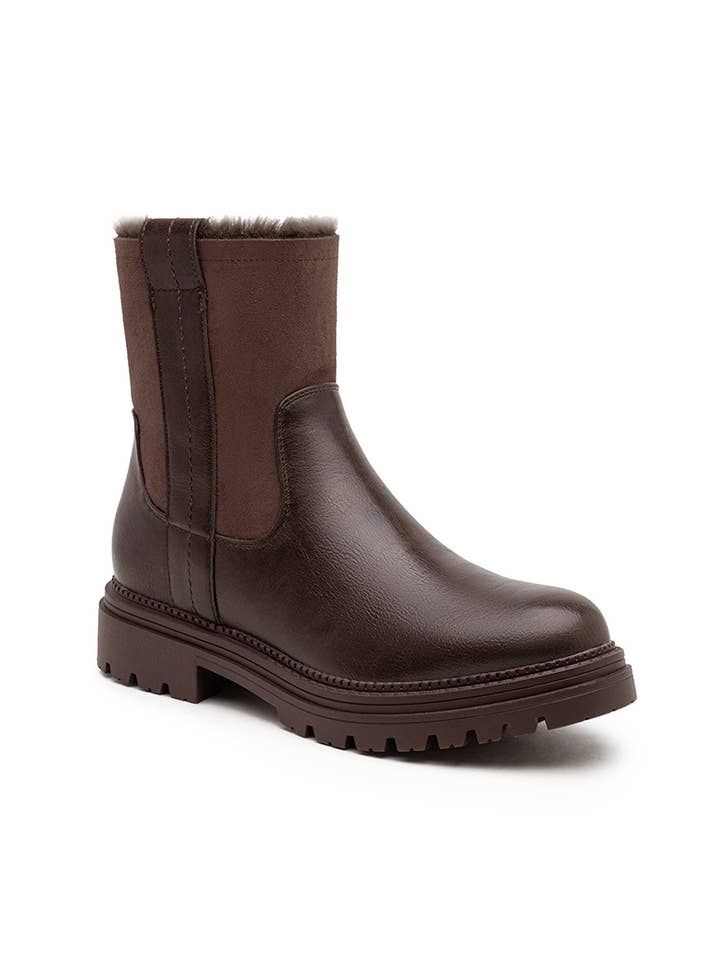 LADY GLORY - Wholesale Booties - Women's - Women's Low Ankle Boots with Lining – Cozy & Casual Style1