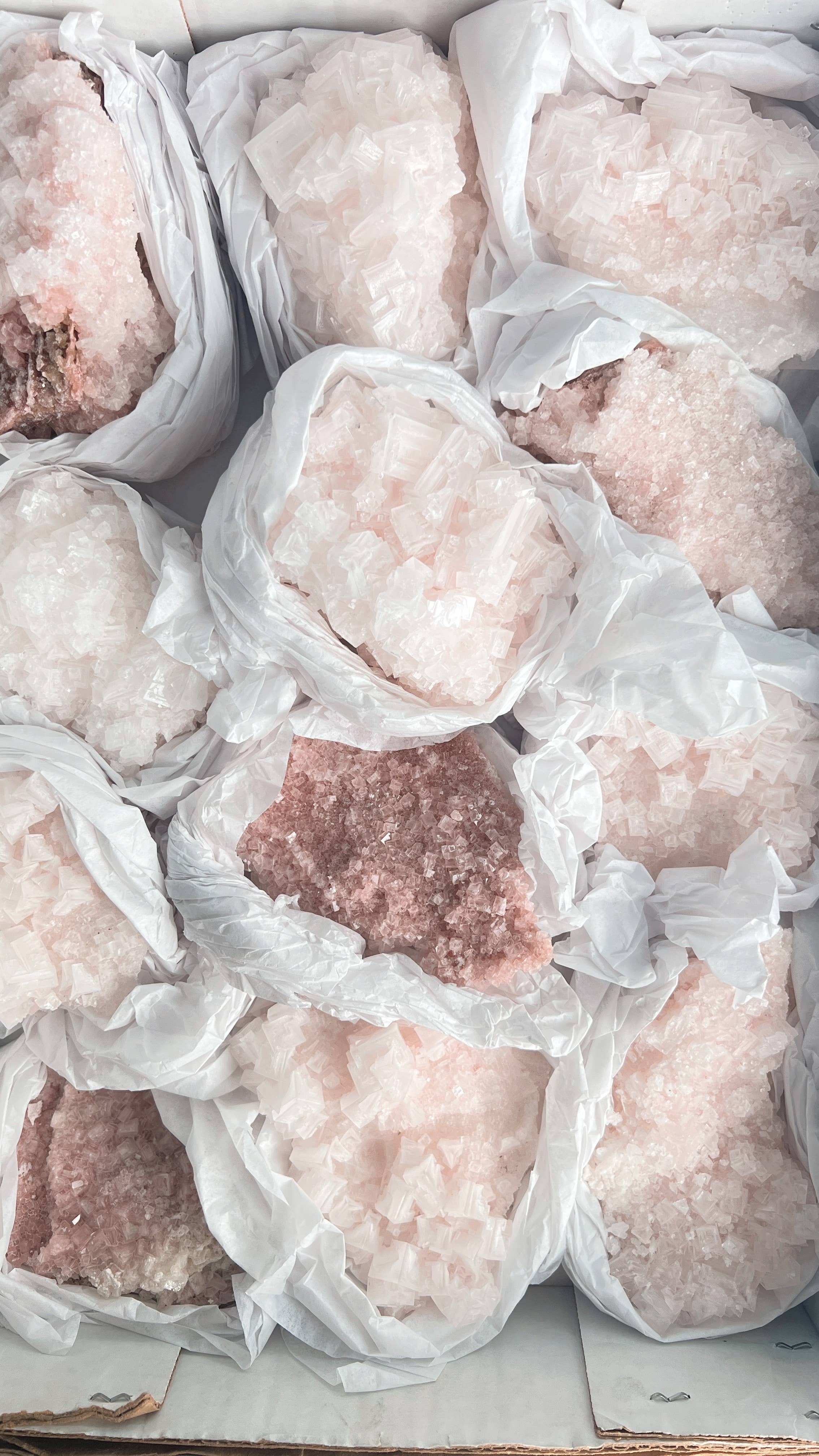 Terra Dawn Minerals - Wholesale Spiritual Stone/Crystal - Pink Halite Crystals5