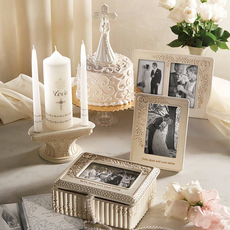 Christian Brands Catholic - Wholesale Candle Holder - Wedding Unity Cndlhldr1