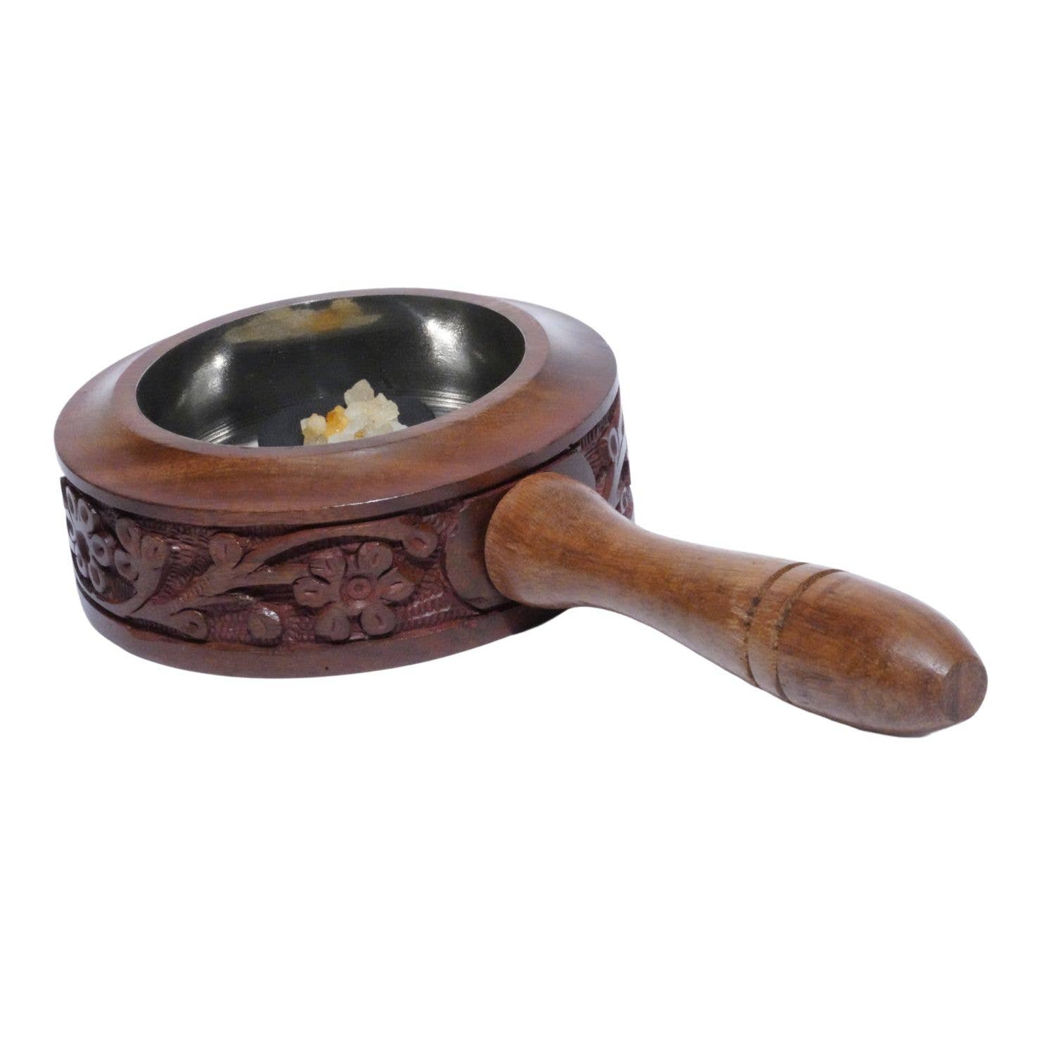 R. Expo/Song of India - Vendita all'ingrosso Portaincensi - Bruciatore a carbone di legna con manico1