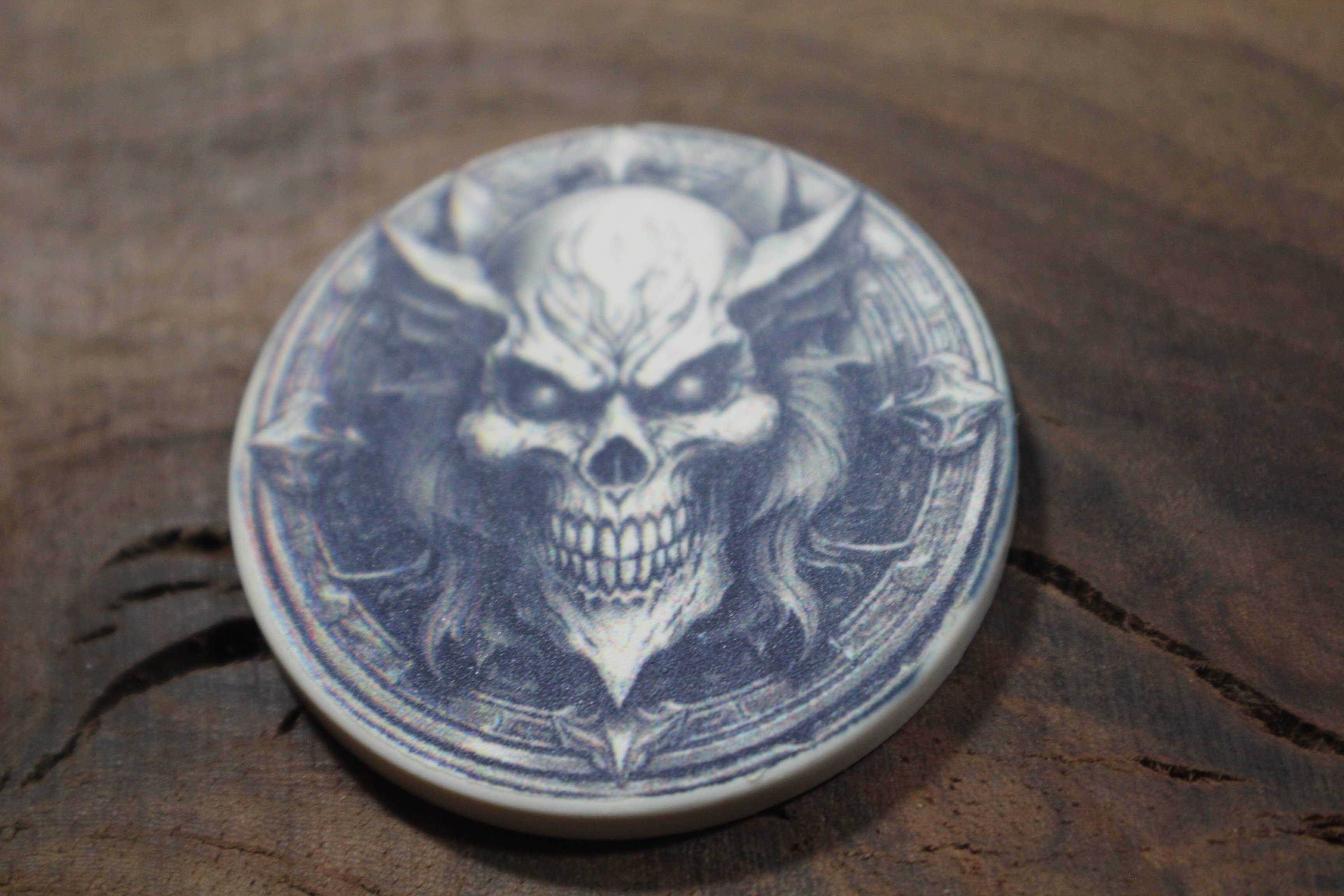 Raven Design - Vendita all'ingrosso Moneta/gettone ricordo - Moneta della Fortuna  // Moneta in Ceramica 2 pollici11