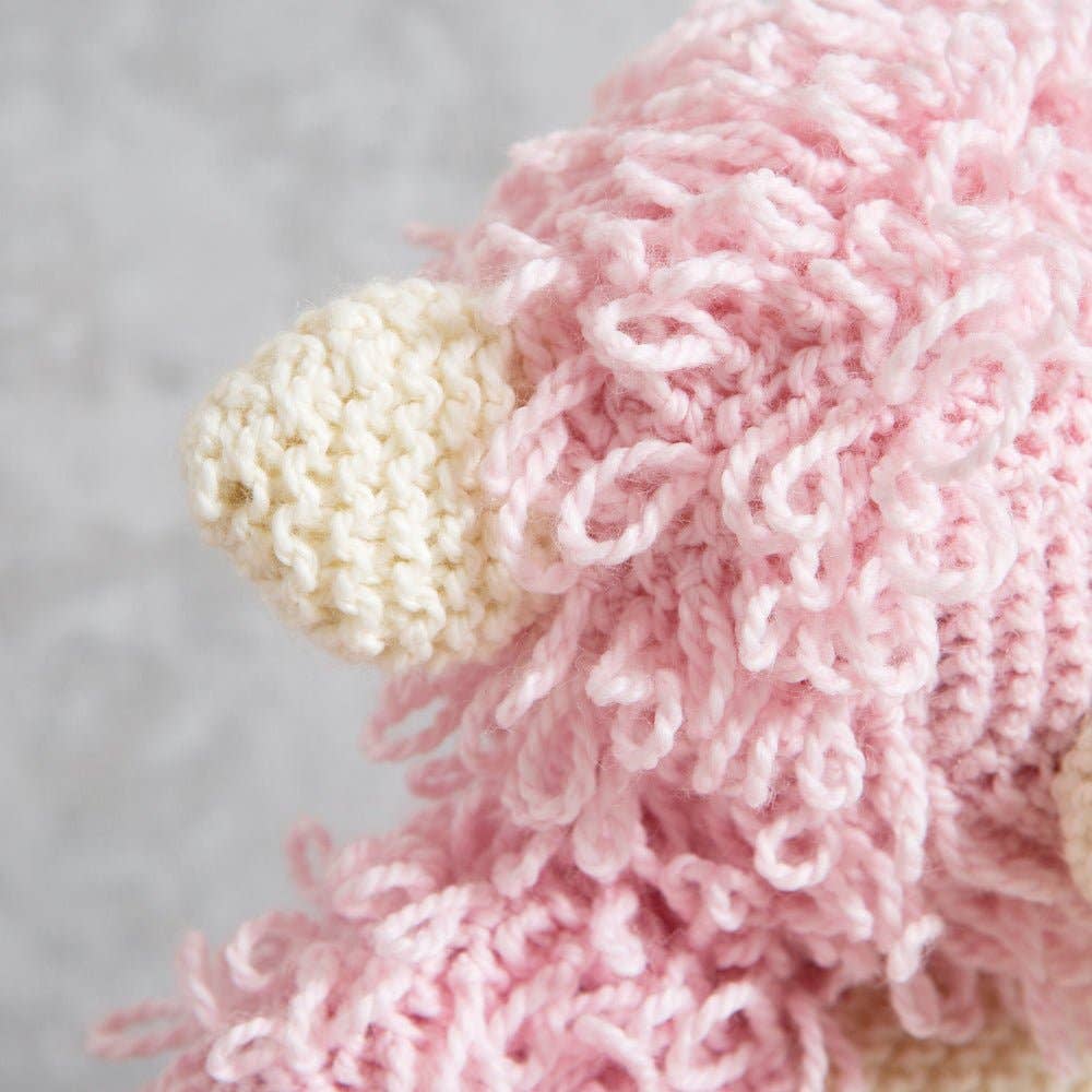 Wool Couture Company - Wholesale Knitting/Crochet Supplies - Olivia Orangutan Knitting Kit Baby Pink6