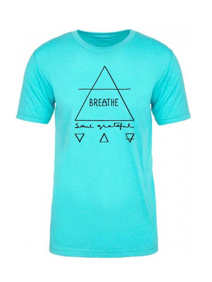 Breathe Soul Grateful Tri-Blend Crew for wholesale by Soul Grateful