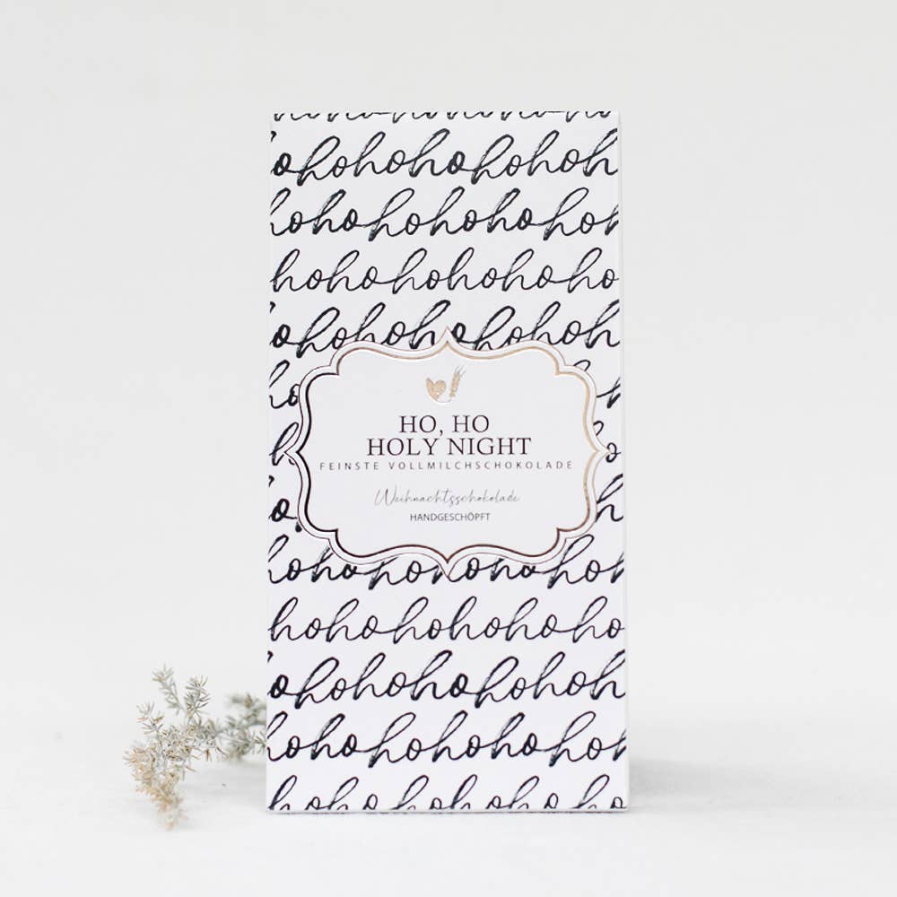 Bake Affair GmbH - Wholesale Chocolate Bar - Milk chocolate — Ho, ho, holy night