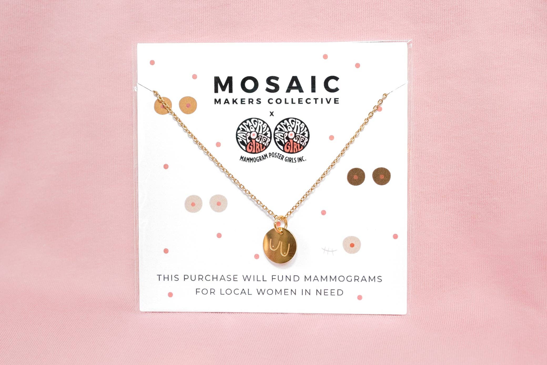 Girl Riot Society by Mosaic Makers Co – wholesale Hänge-/berlockhalsband – "Survivor" Brösthalsband - Grossist7