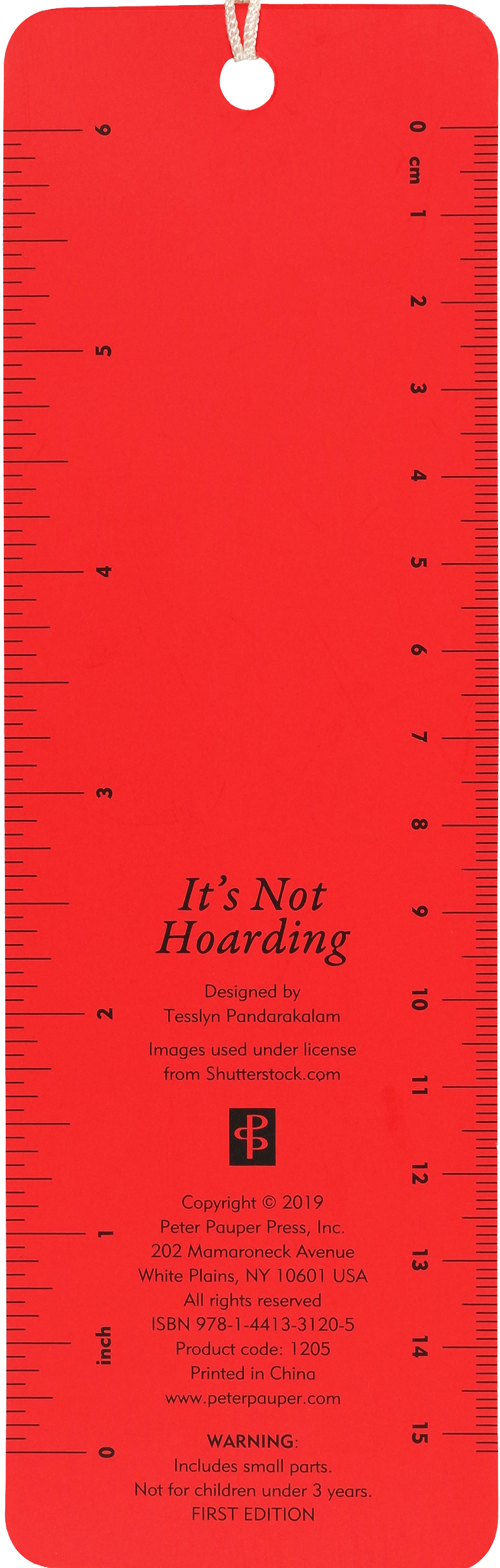 Peter Pauper Press - Wholesale Bookmark - It's Not Hoarding if It's Books Beaded Bookmark2