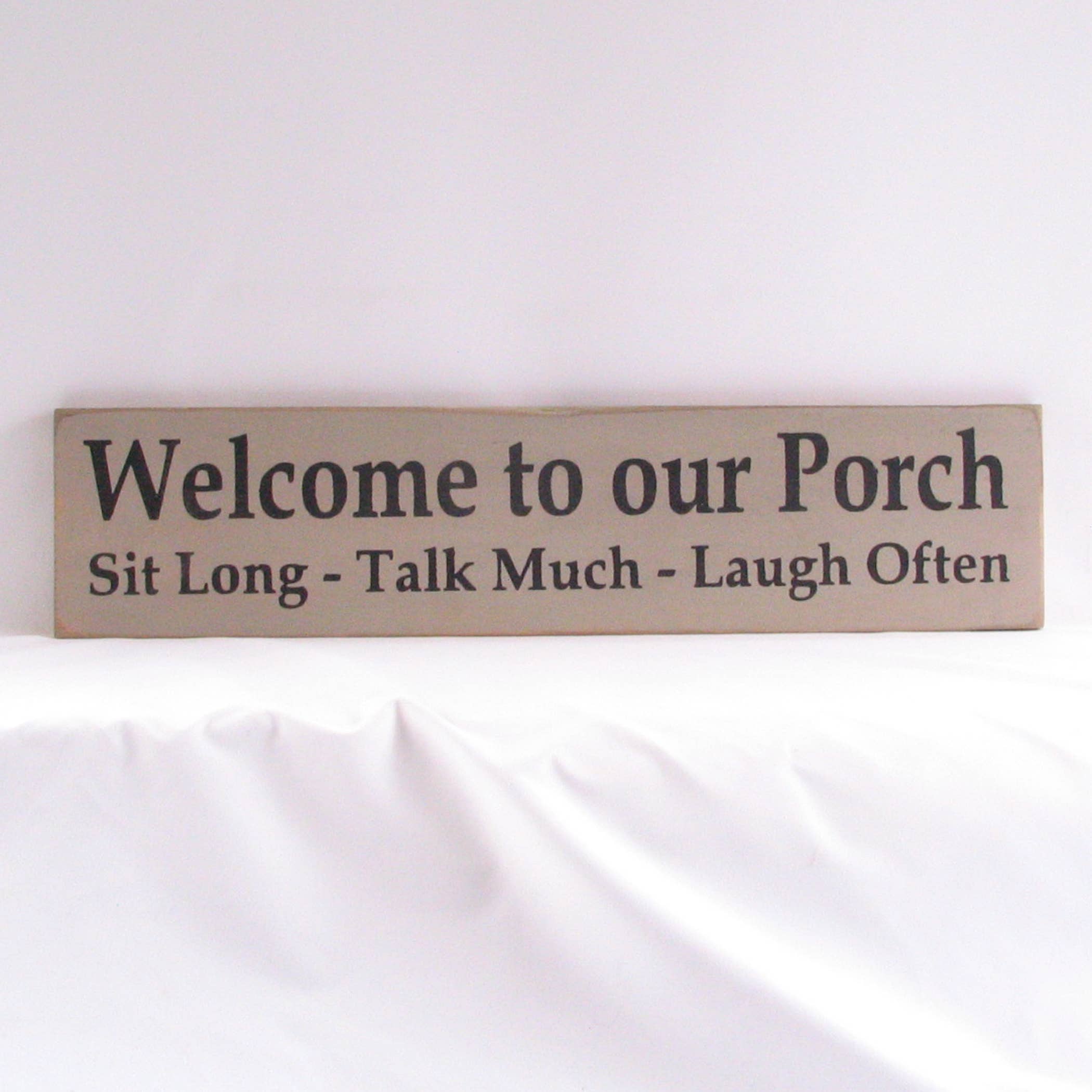 New Direction Crafters - Vendita all'ingrosso Cartelli - Cartello in legno Welcome to our Porch, Welcome to our Porch Distr6