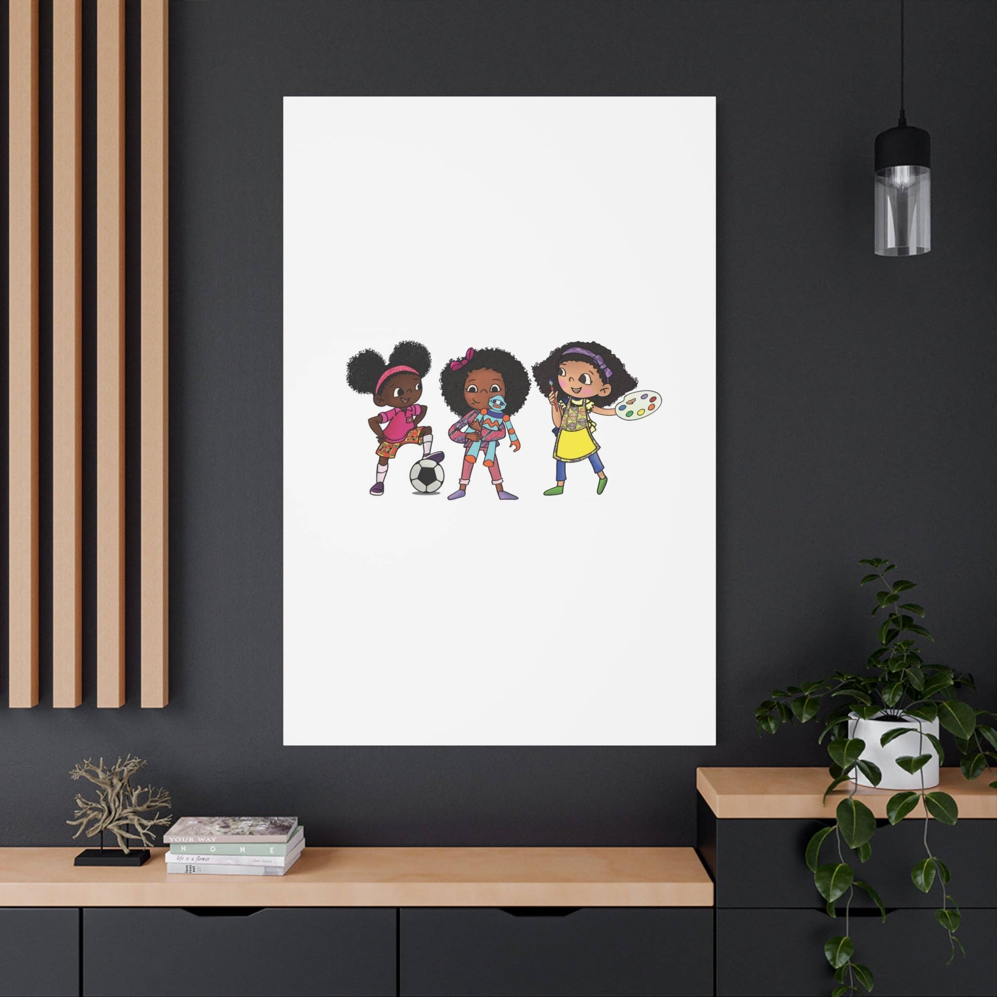 Ikuzi Dolls - Wholesale Art Print - Kids & Baby - Kids' Canvas Wall Art - Playful Characters for Creative Spaces209