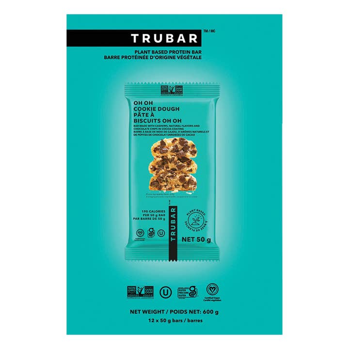 TRUBAR Oh Oh Cookie Dough 12 Count for wholesale by TRUBAR