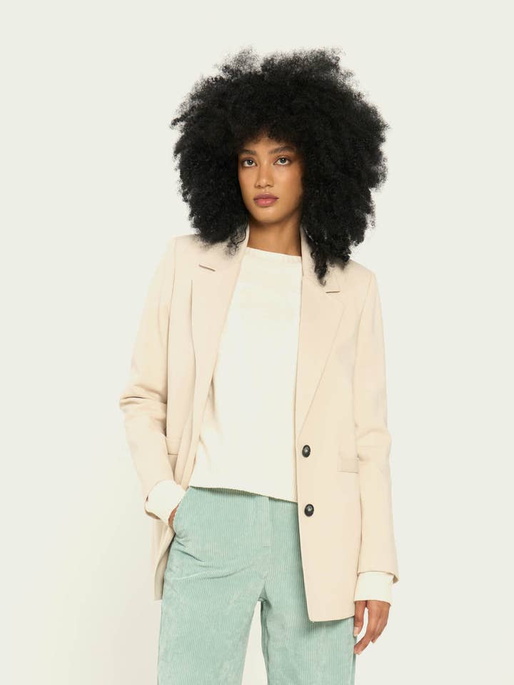 Rima relaxed cut casual jacket for wholesale by Vicario Cinque