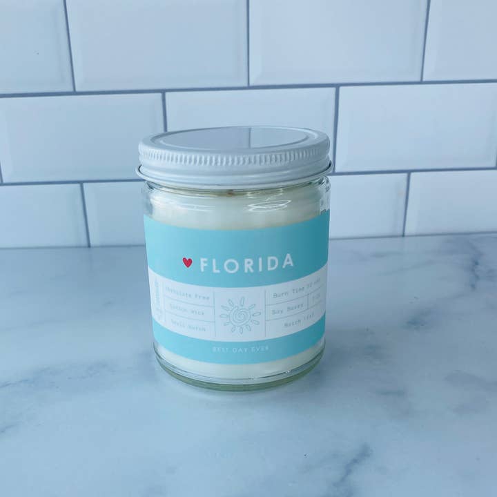 Rambling Caravan - Wholesale Jar/Filled Candle - Florida Candle1