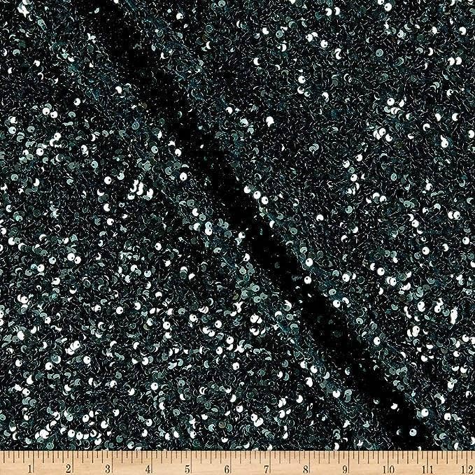 Fabrics Star - Wholesale Fabric - Stretch Velvet Sequin Fabric, Glitter Spandex Material 48 Inch in Width | Arts and Crafts34
