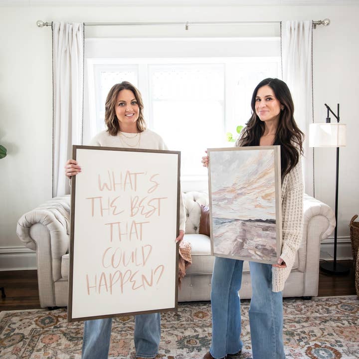 Joyfully Said - Wholesale Wall Sign - What's The Best That Could Happen3