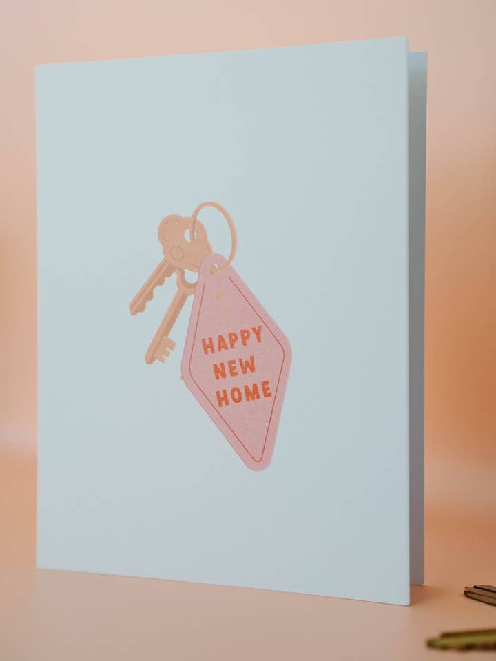 Happy New Home - New House Card, New Homeowners for wholesale by Honestly Relatable