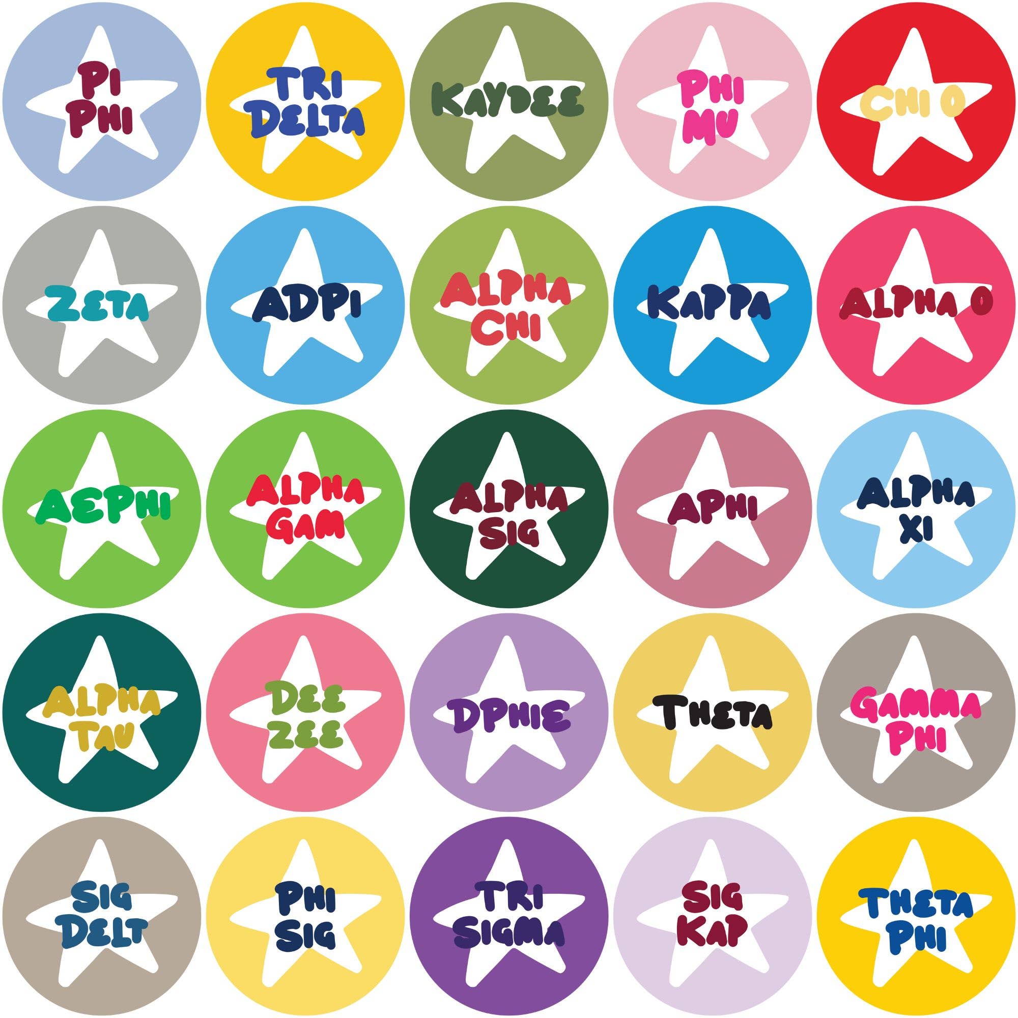 Sarahndipity Shop - Wholesale Trucker Hat - Women's - Sorority 2-Tone Trucker Hat - Choose your Design/Pattern16