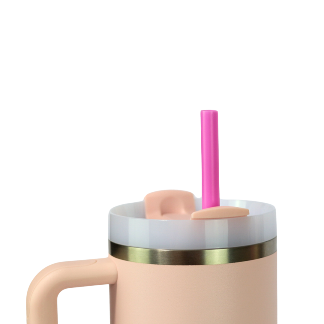 CharCharms - Wholesale Drinking Straw - 40oz Mixed Solid Straws (6 PK)3