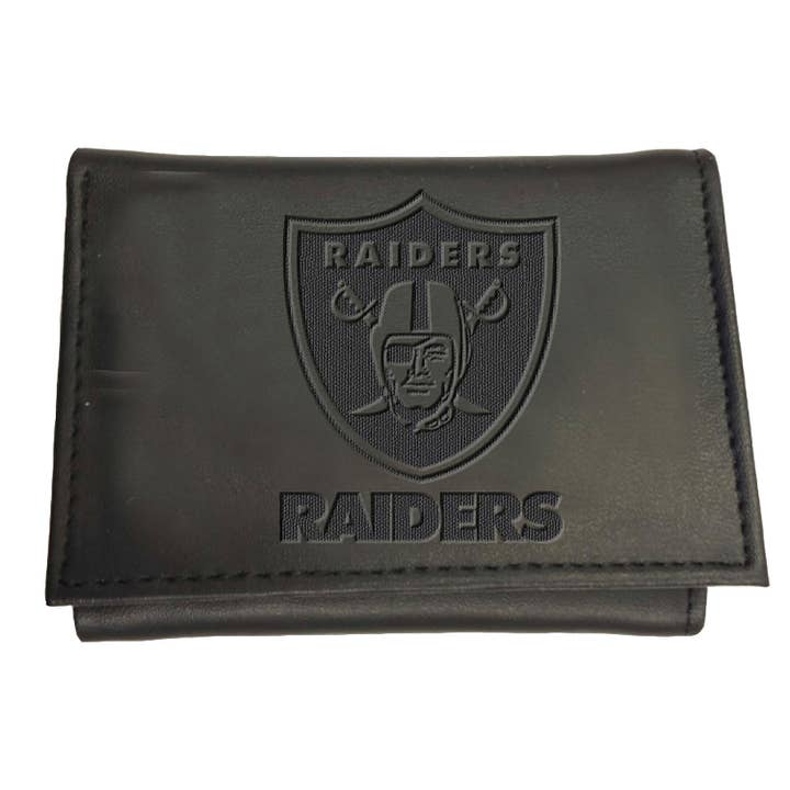 Las Vegas Raiders, Tri-Fold Wallet, Black for wholesale by Evergreen Enterprises
