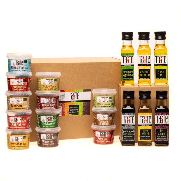 Connoisseur Samling for engroshandel hos Taste Gourmet Spice Co