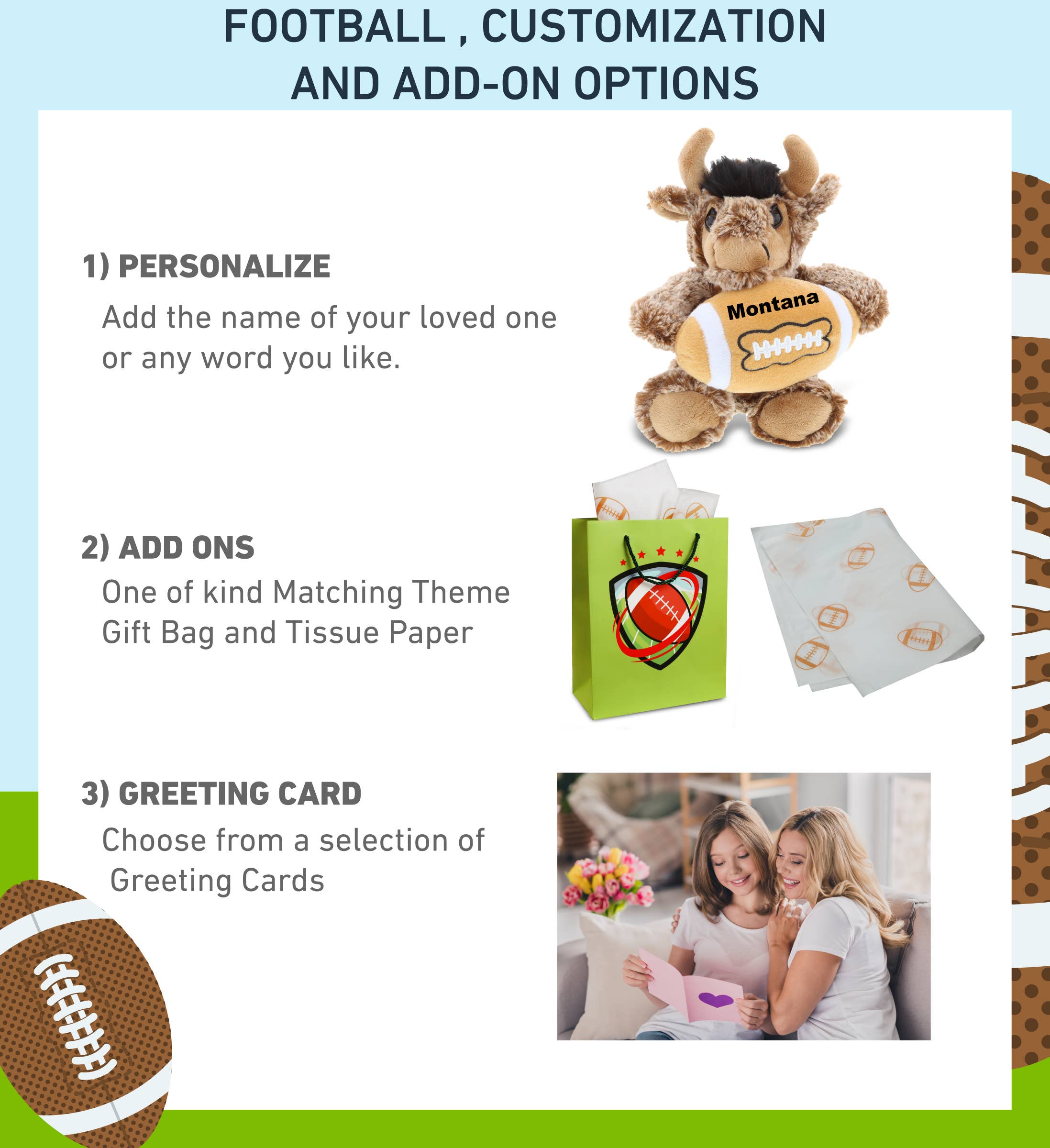 Cota Global - Vente Puzzle – enfant - Ballon de Football en Peluche - Peluche Ultra Douce - Buffle Assis1