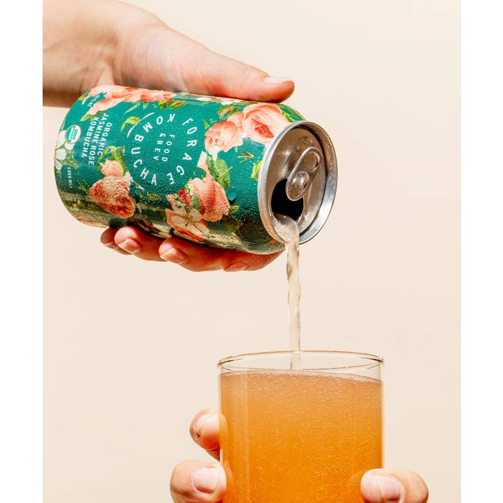 Forage Kombucha - Wholesale Kombucha - Jasmine Rose Kombucha3