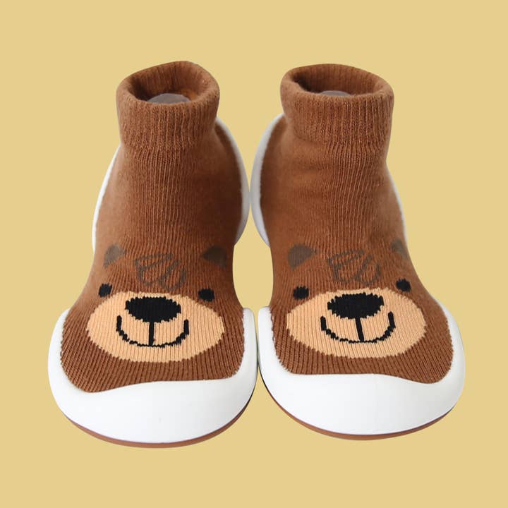 Komuello None Slip Shoes Urso Castanho por atacado de Little Bunny