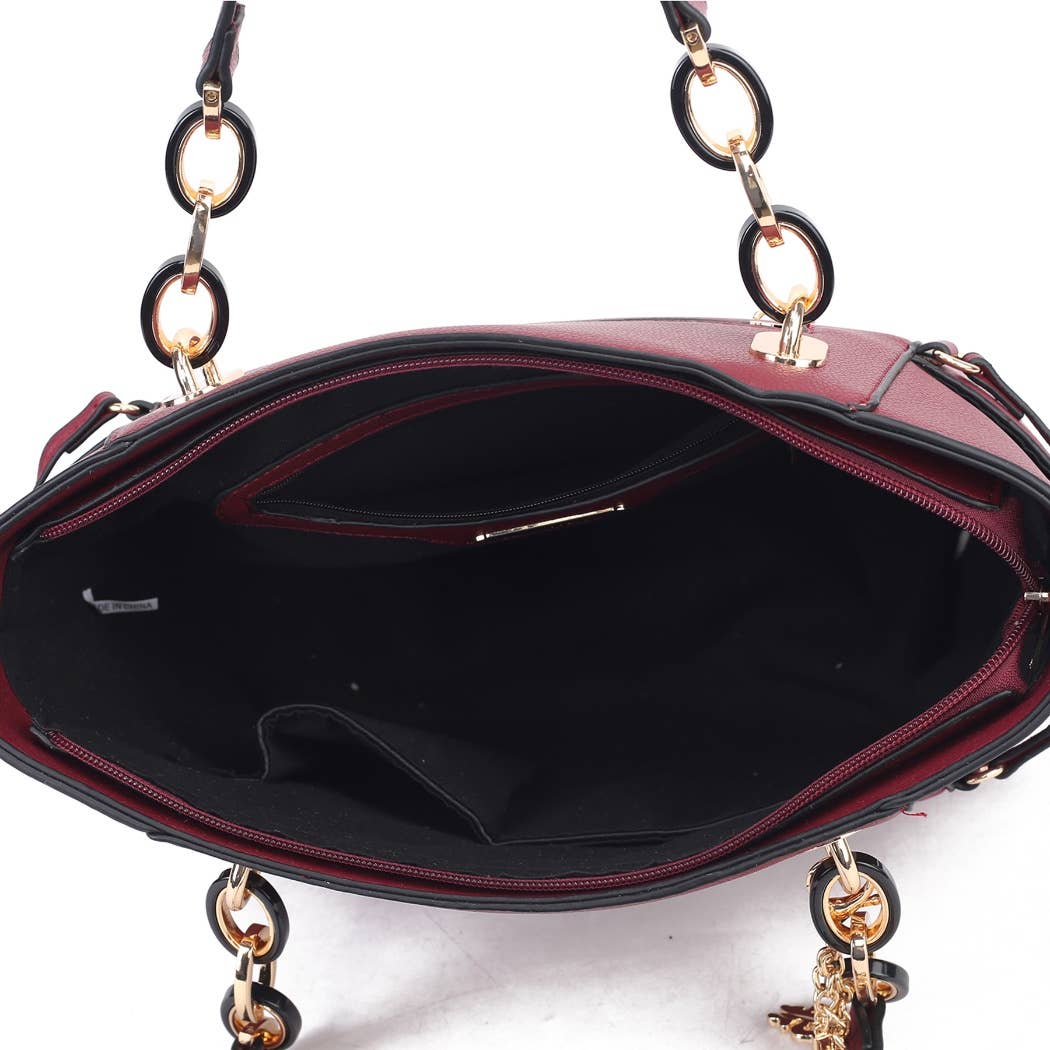 MKF Collection – Sacola - Mulher por atacado – Saco de Mulher MKF Yale Tote com Carteira Bolsa18