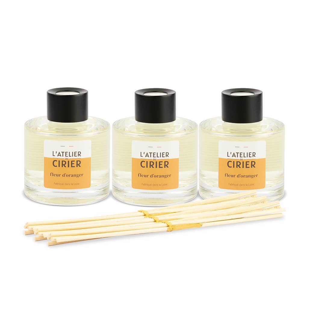 L'atelier du Cirier - Wholesale Reed Diffuser - Orange Blossom Rattan Fragrance Diffuser2