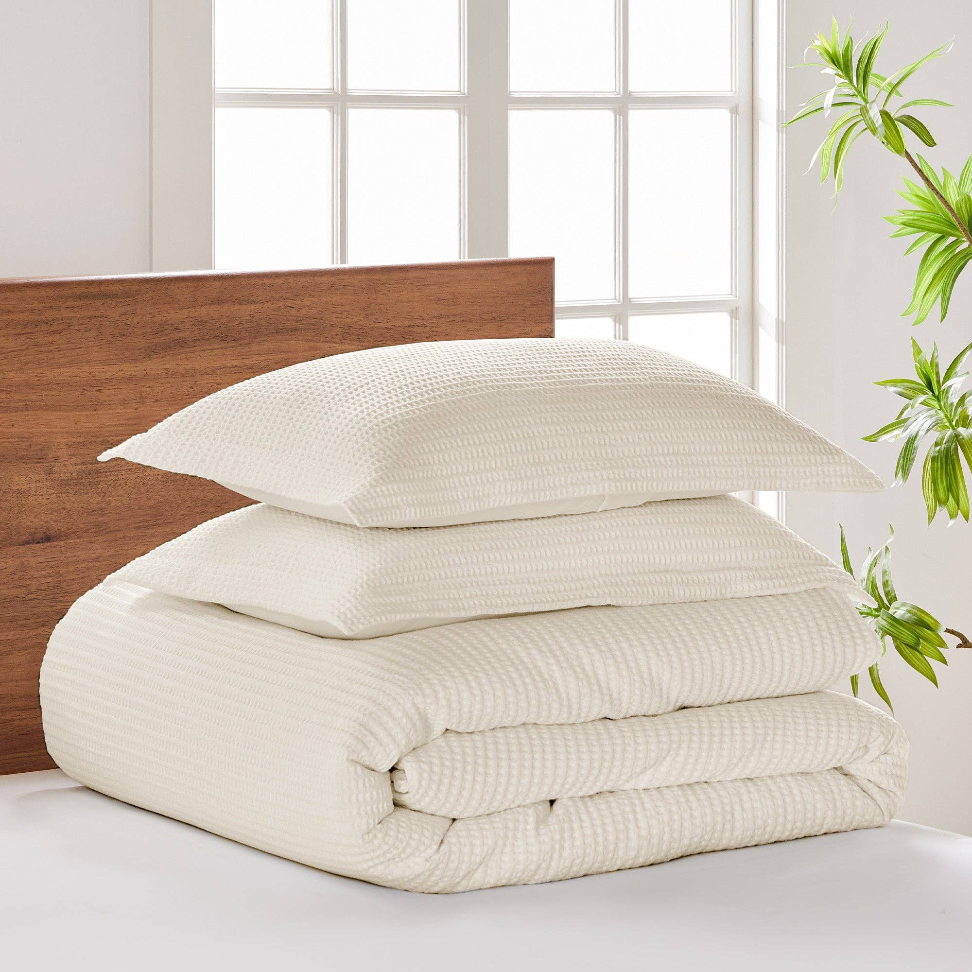 Levtex Home - Wholesale Bedding Set - Cloud Waffle Duvet/Comforter Set36