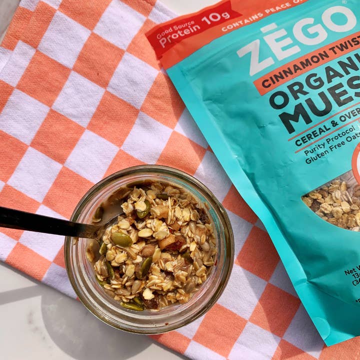 Zego - Wholesale Breakfast Cereal - Organic Gluten-free Nut-free Muesli: Cinnamon Twist (13 Oz)5