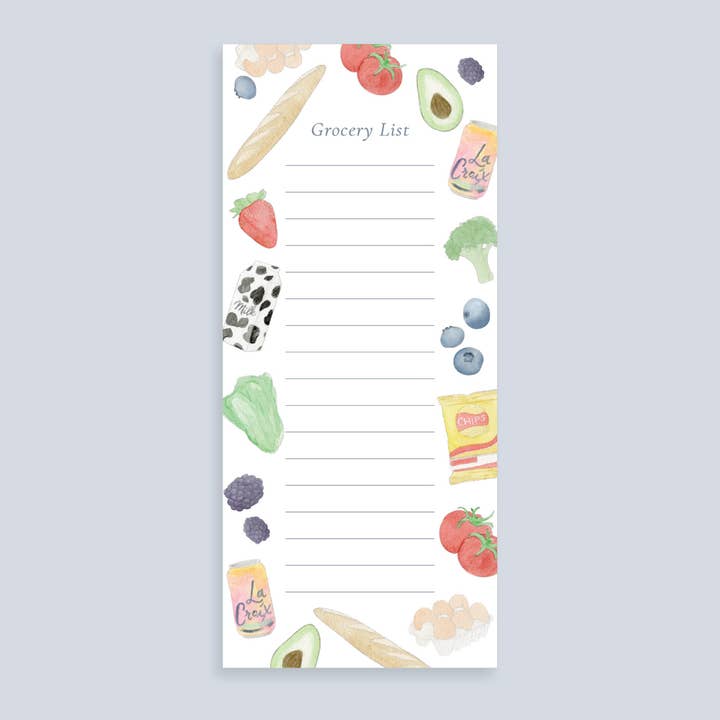 Grocery Shopping Notepad for wholesale by Korynne and Company