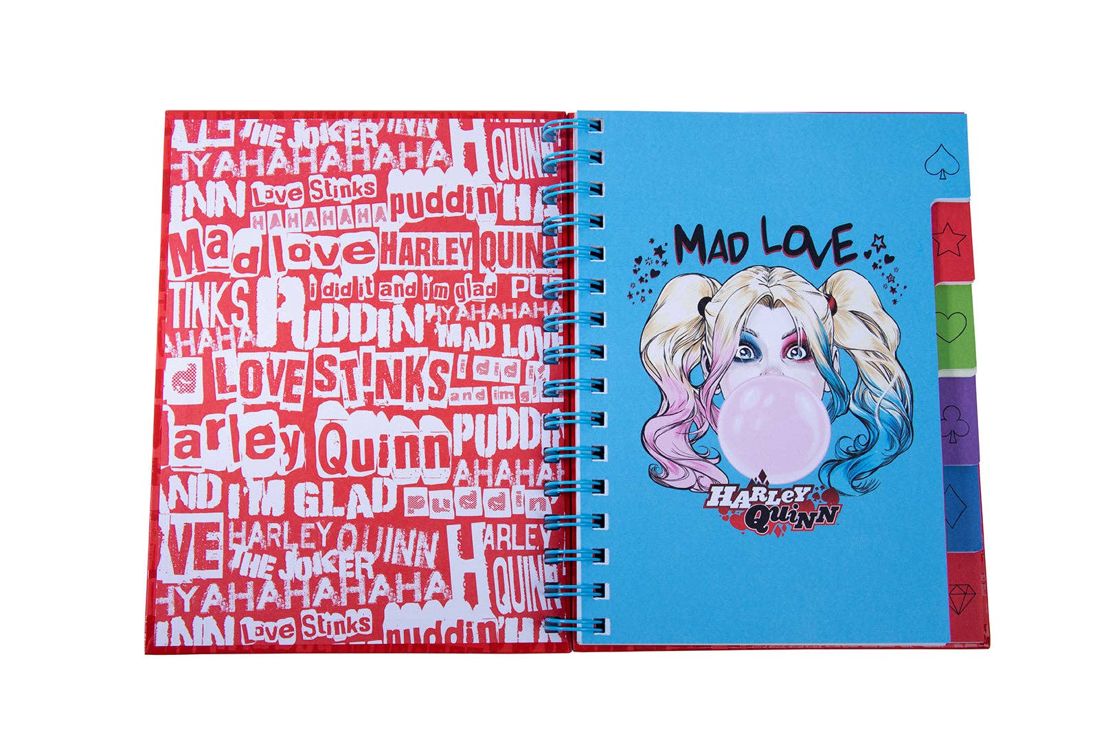 Insight Editions - #1 Pop Culture Publisher - Wholesale Notebook - DC Comics: Harley Quinn Spiral Notebook1