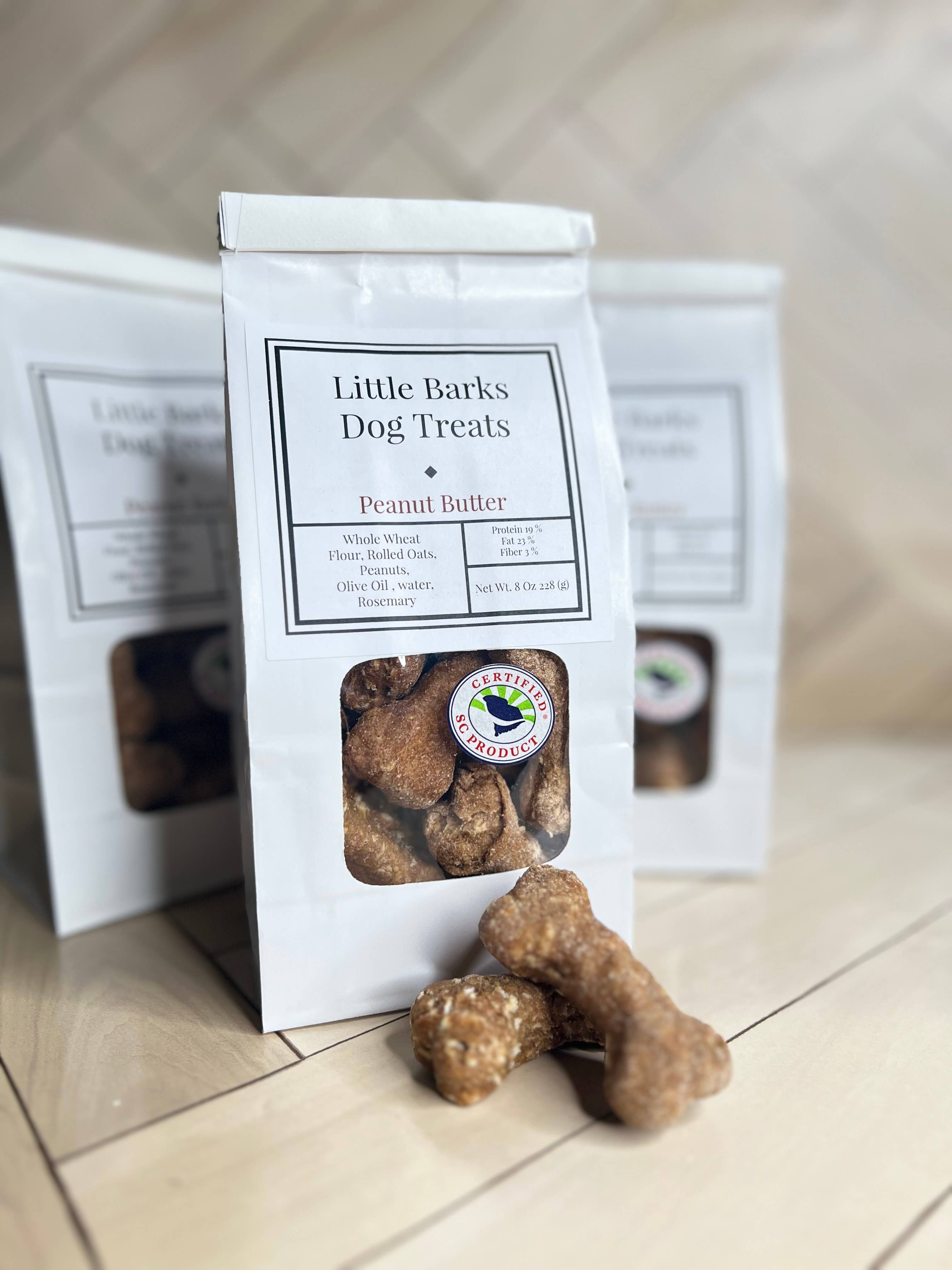 Little Barks Boutique - Wholesale Pet Treats - Dog - Dog Treats - Peanut Butter bones
