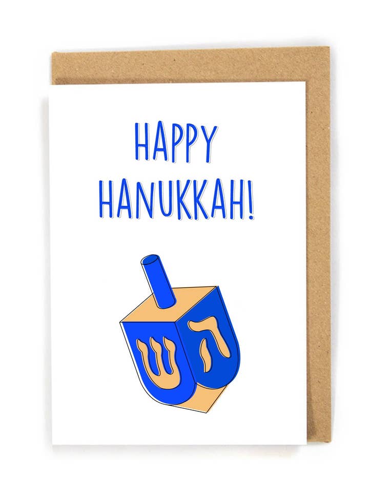 Hanukkah Card for wholesale by DensenDesign