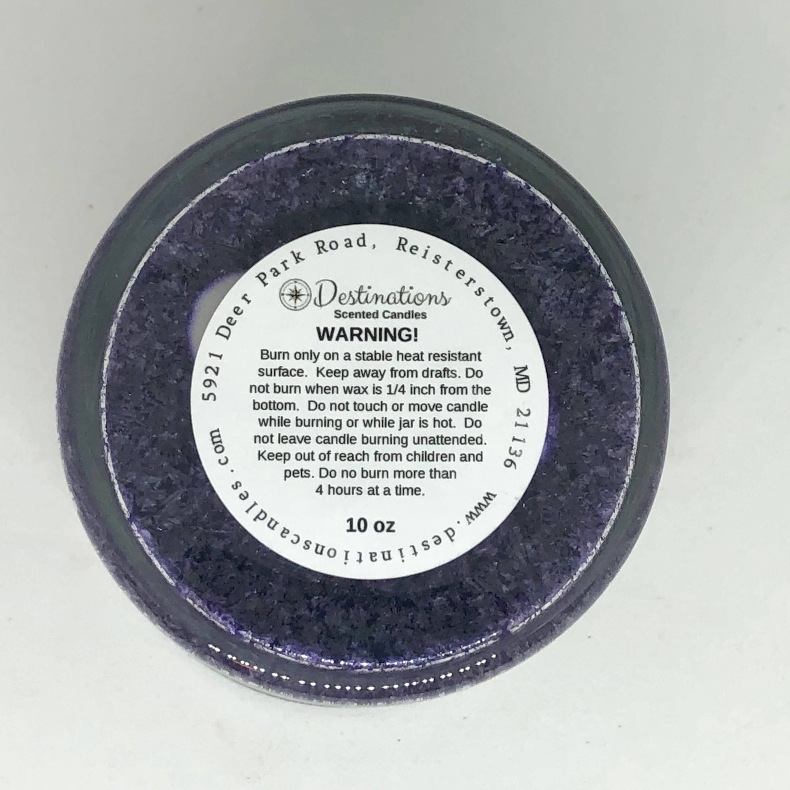 REMOVED BRAND - Wholesale Jar/Filled Candle - 10 oz Alaska Aurora Night Sky scents candle2