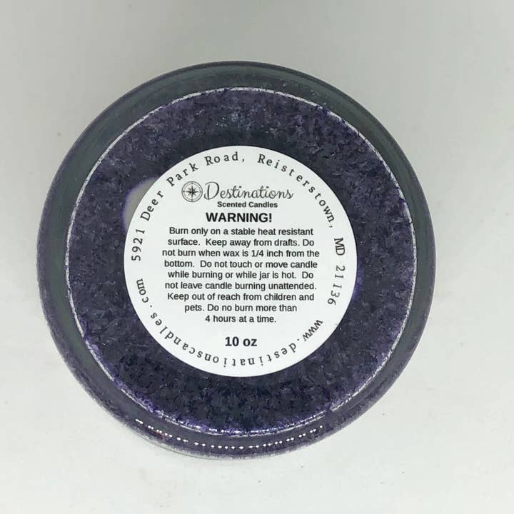 REMOVED BRAND - Wholesale Jar/Filled Candle - 10 oz Alaska Aurora Night Sky scents candle2