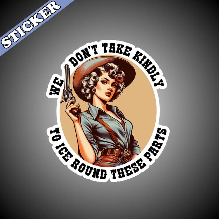 Pretty Toxic Stickers - Wholesale Sticker - Abolish ICE Sticker, Chinga La Migra, Protest Stickers2