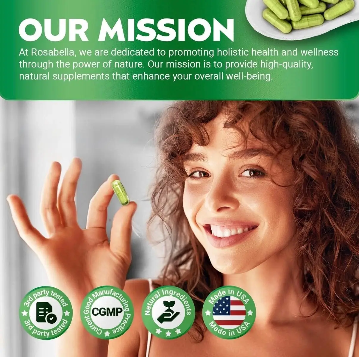 COZY HOMES COLLECTION – wholesale Oral supplement/vitamin – Pure Moringa Powder Capsules - Natural Green Antioxidant4