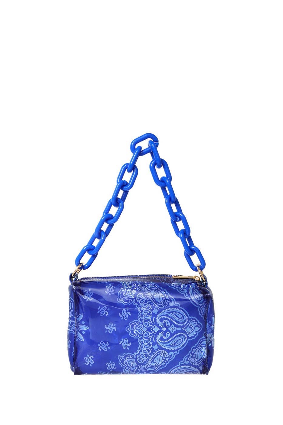 anbfashion – Engroshandel Crossbodytaske - Dame – Amoeba Print Gennemsigtig pose taske2