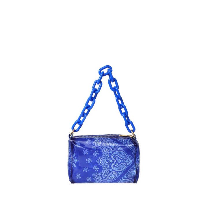 anbfashion – Engroshandel Crossbodytaske - Dame – Amoeba Print Gennemsigtig pose taske2