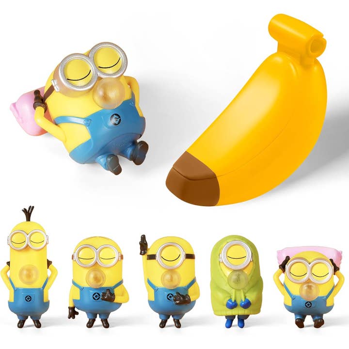 Alpha Toys - Wholesale Squishy Toy - Kids & Baby - Banana Nap Time Minions Blind Box Figures Toys
