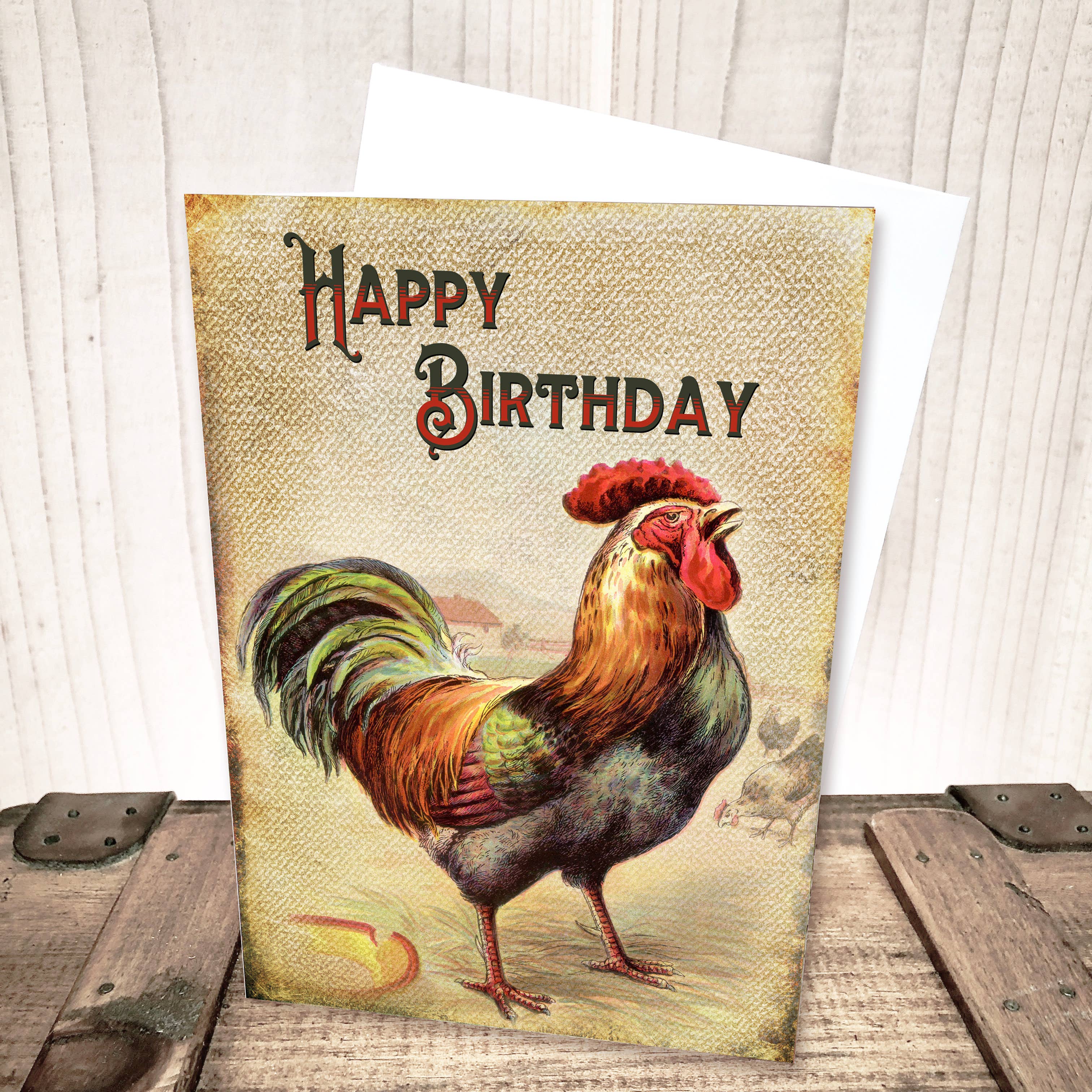 Wholesale Rooster Birthday Card for your store - Faire