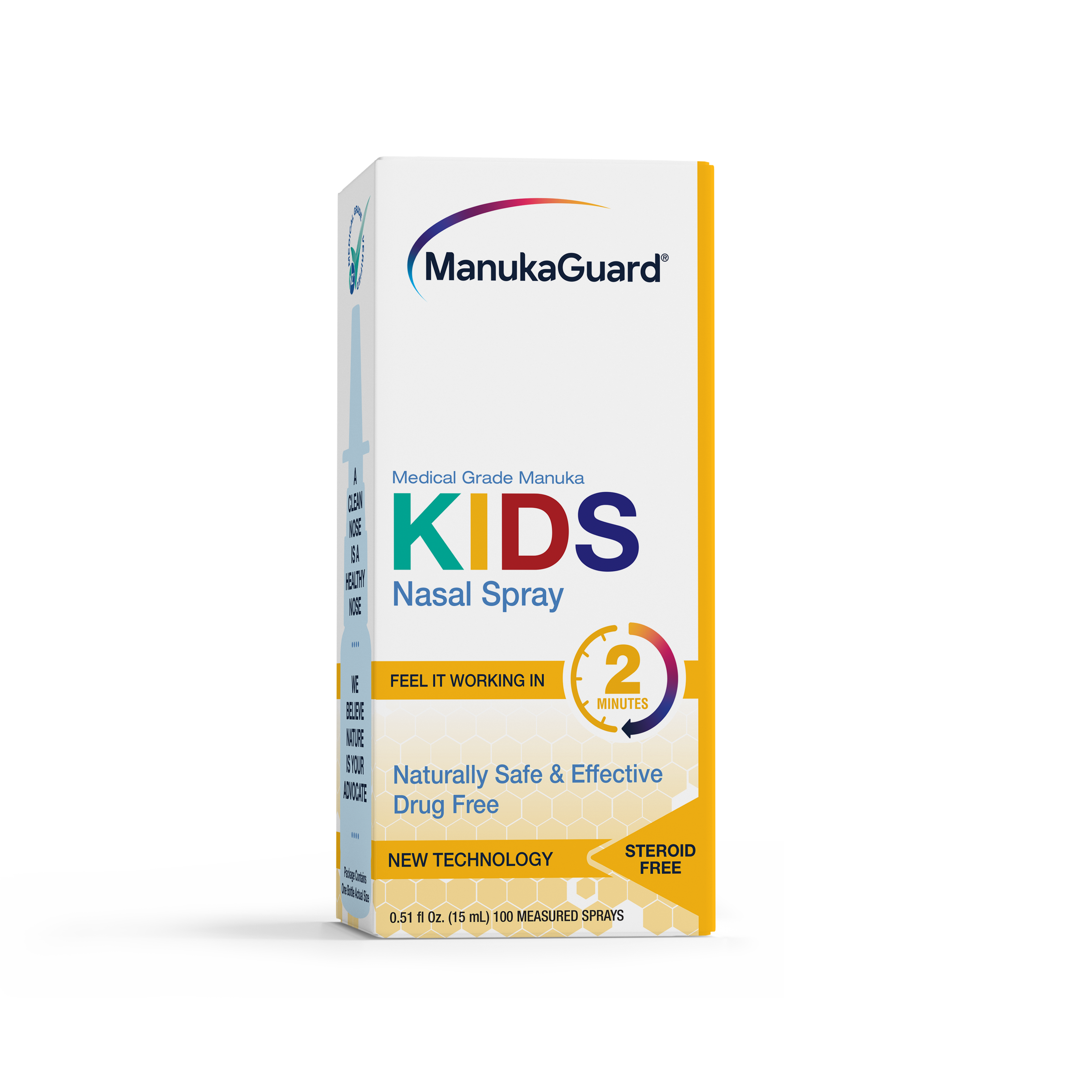 ManukaGuard - Wholesale Nasal Care - Kid's Nasal Spray, Medical Grade Manuka Honey1