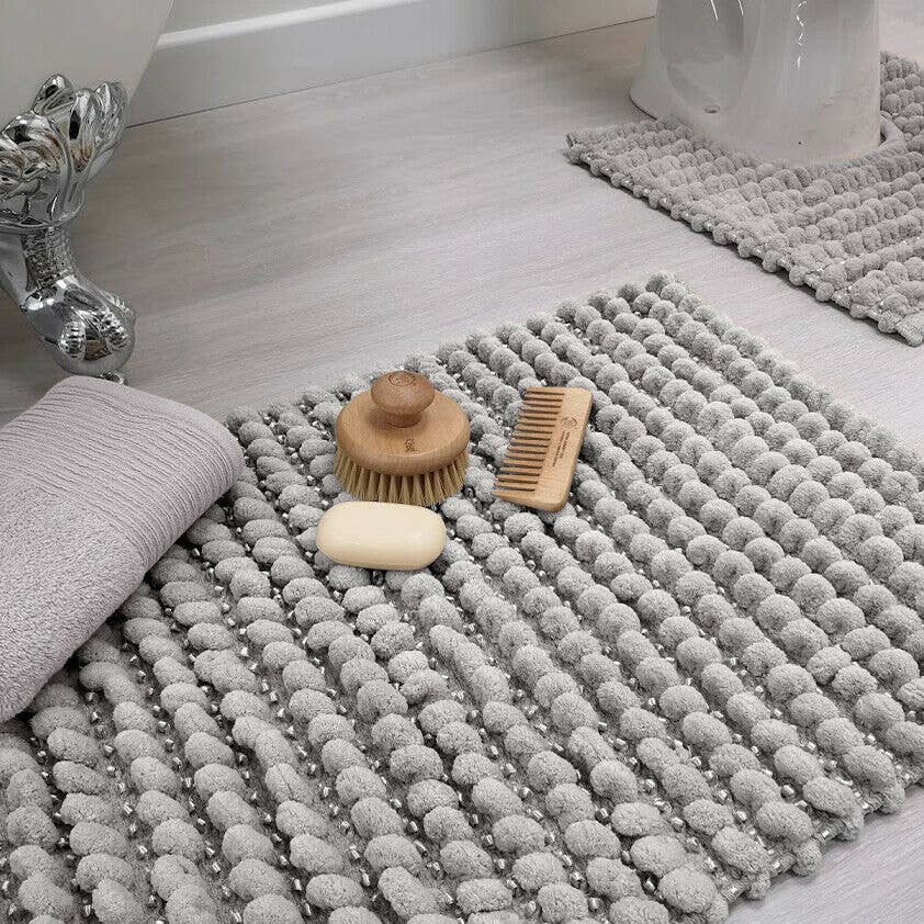 Allure Bath Fashions - Venta al por mayor Alfombrillas de baño - Alfombrilla de baño antideslizante Sparkle Bobble, supersuave y gruesa12