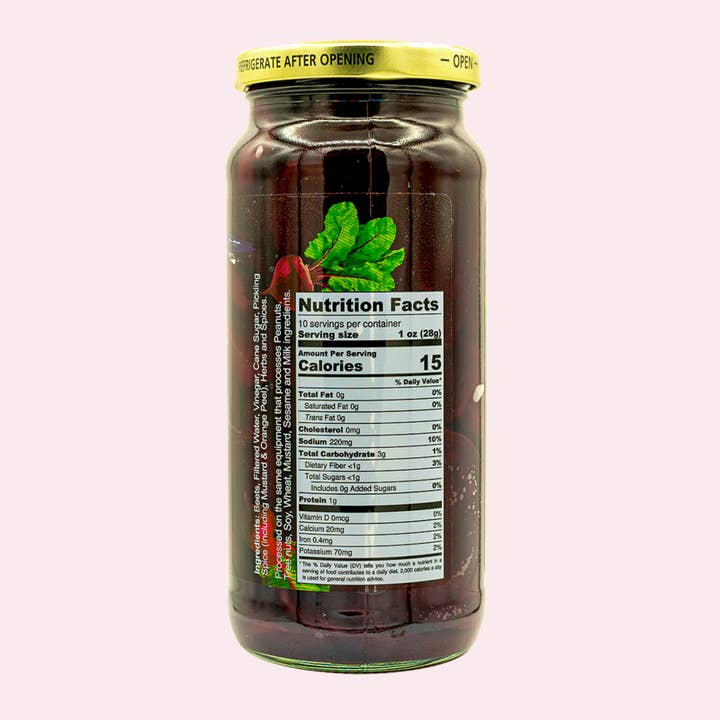 Ayurveg | NudeVeg Pickles - Wholesale Pickled Vegetables - Handcrafted Pickled Beets | Artisanal Pickles | 16oz3