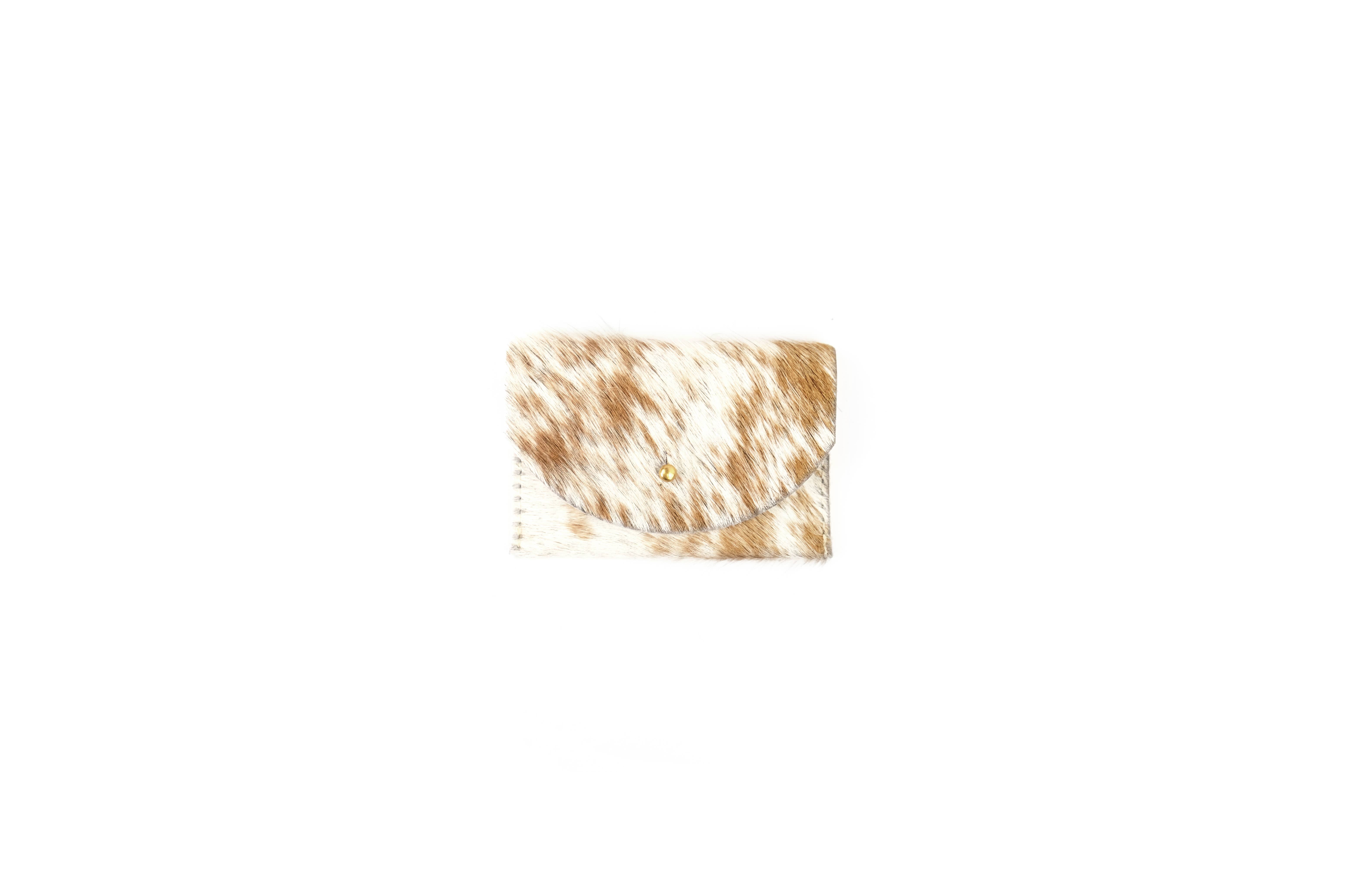 Primecut - Wholesale Card Holder - Women's - Cardholder - Caramel Speckled Hair on Hide2